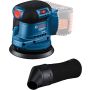 Bosch Professional excentersliber GEX 185-LI 125 Solo u/batteri & lader