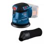 Bosch Professional excentersliber GEX 185-LI 125 Solo u/batteri & lader