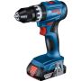 Bosch Professional slagboremaskine GSB 18V-45 Solo L-Boxx u/batteri & lader