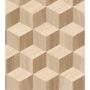 Rasch tapet træ 3D brun/beige