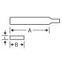 Bahco ansatsfil 200 mm