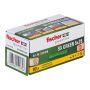 Fischer dybel SX Green u/skrue 5x25 mm 90 stk.