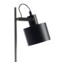 Dyberg Larsen bordlampe Ocean sort/stål E14 43 cm