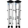 Krause trappestige 2 trins Rollmat aluminium
