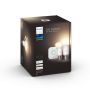 Philips Hue White startsæt 2 x E27 9,5 W inkl. Hue Bridge
