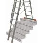 Krause stige universal 3 x 12 trin aluminium