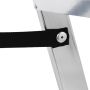 Krause trappestige dobbelt 2 x 7 trin aluminium