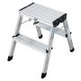 Krause trappestige 2 trin aluminium