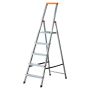 Trappestige 5 trin m/spandholder aluminium