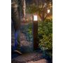 Philips Hue bedlampe Fuzo sort 9,1 W LED IP44 H77 cm 