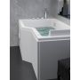 Camargue badekar Skaraborg Exclusive venstre 150x85x63 cm