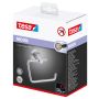 Tesa toiletrulleholder Moon krom