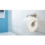 Tesa toiletrulleholder Moon krom