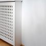 Duri radiatorskjuler Olivia hvid MDF 850x700 mm