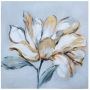 LaFinesse Gold Flower 30x30 cm