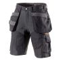 L. Brador shorts 1495PB sort str. 46