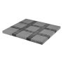 IBF Betonbrosten Sort/Antracit 10X10X6 Cm Affaset