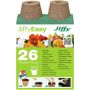 Jiffy biopotter Ø6 cm 26 stk.  