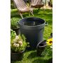 Orthex tønde plast sort 45 L 50x45 cm 