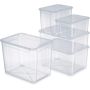 Regalux opbevaringskasse Clear Box 31L M