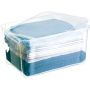 Regalux opbevaringskasse Clear Box 13,5L XS