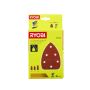 Ryobi hjørne- og deltaslibepapir SCS10A1 10 stk.