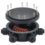 Eglo connectorbox ude 6L sort IP68