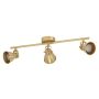 Eglo spotlampe Seras børstet messing m/3xGU10 L60 cm