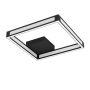 Eglo LED-loftlampe Altaflor sort 31x31 cm