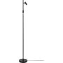 Nordlux LED-gulvlampe Omari sort 141 cm