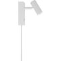 Nordlux LED-væglampe Omari hvid dæmpbar H12 cm