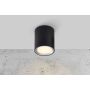 Nordlux påbygningsspot Fallon LED sort/stål 12 cm