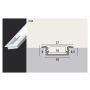 Paulmann LED-skinne 200 cm aluminium 