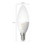 Philips Hue kertepære White Ambiance E14 6 W 