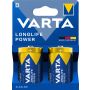 D batterier 2 stk - Varta