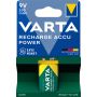Batteri 9V 200 mAh genopladelig 1 stk - Varta