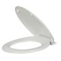 Toiletsæde Miami med soft close hvid