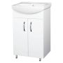 Nortiq badmøbel Kiev hvid 55 cm