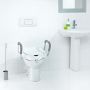 Ridder toiletforhøjer m/armlæn Assistent hvid