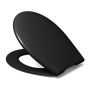 Camargue toiletsæde Sonara Universal sort m/soft close
