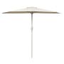 Parasol t/altan Sandy Grey polyester 