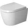 Duravit væghængt toilet Me by Starck Rimless Compact u/sæde hvid