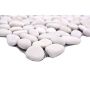 Mosaik Pebble natursten hvid 30,5 x 30,5 cm