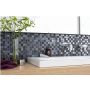 Mosaik CM M462 glas & sten mix sort 32,7x30,2 CM