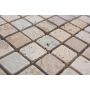 Mosaik Trend Chiaro antik travertin 23x23x10 mm