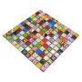 Mosaik square mix star 300X300X5 mm