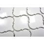Mosaik Florentiner hvid blank 29,5x24,5 cm
