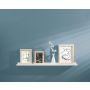 Dolle hylde Shelf+ Border hvid 800x90x30 mm