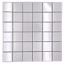 Mosaik Uni blank hvid 29,8 x 29,8 cm