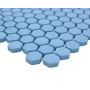 Mosaik hexagon blå mat/blank 290X295X6 mm